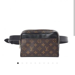 Louis Vuitton Monogram Uniformes Belt Bag Black